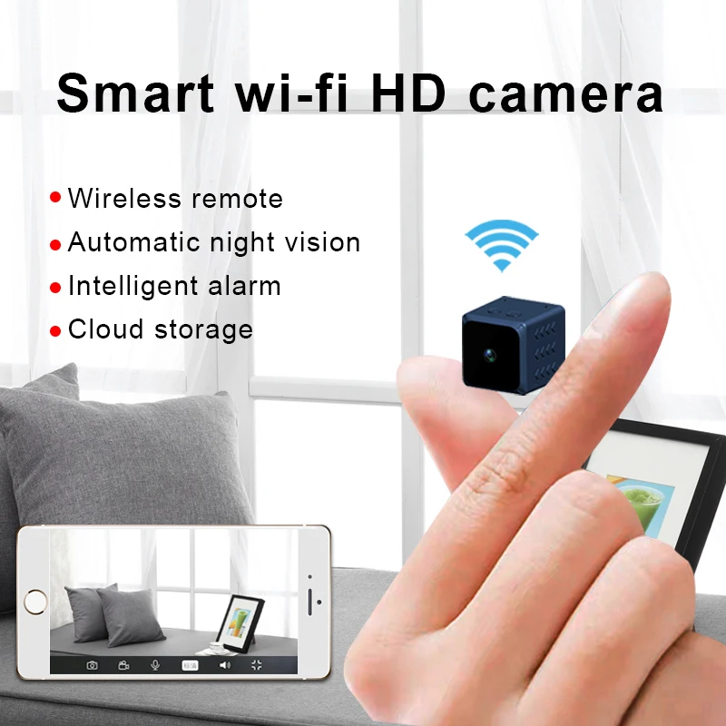 

JOZUZE WD5 Mini Cam WIFI Camera FULL HD 1080P With Night Vision Waterproof Shell CMOS Sensor Recorder Camcorder
