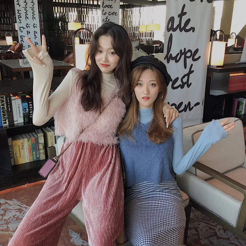 Новые модные женские комплекты с юбкой спортивные костюмы осенние длинным