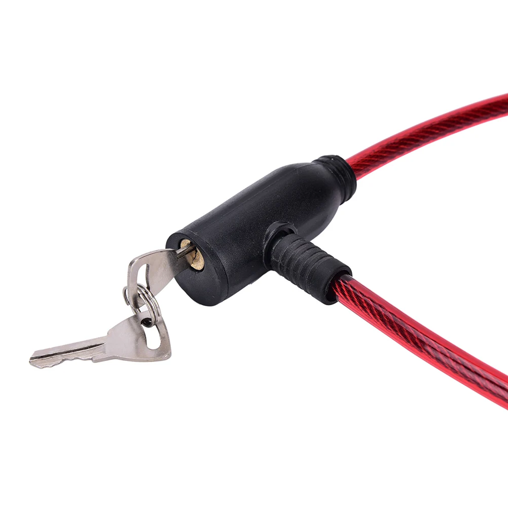 Велосипедный кабель Противоугонный велосипед Скутер замок безопасности с 2