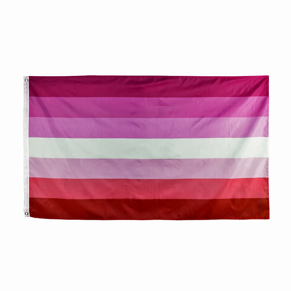 90x150cm Lipstick Lesbian Pride LGBT Rainbow Flag | Дом и сад
