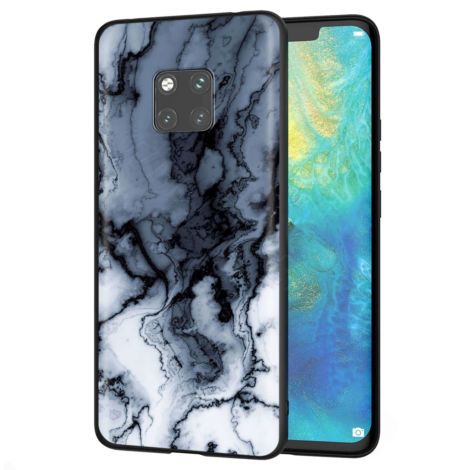 Webbedepp мраморный чехол Arrt для Huawei Nova 4E 5 5T P9 Lite Smart Pro Y6 Y7 2019 Prime Honor 8A 20S|Бамперы| |