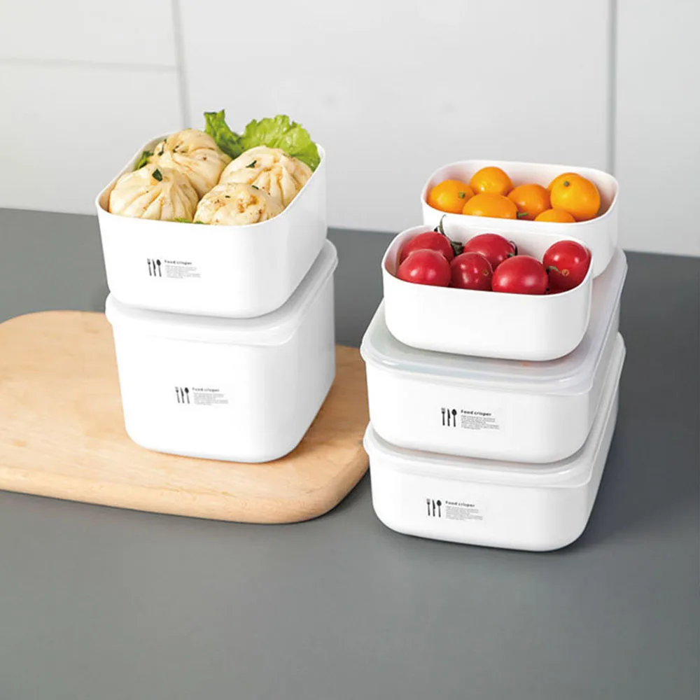 

Коробки для обедов здоровый Материал для пикника на открытом воздухе бенто ланч бокс Кухня посуда Пластик Еда коробка для хранения еды для ...