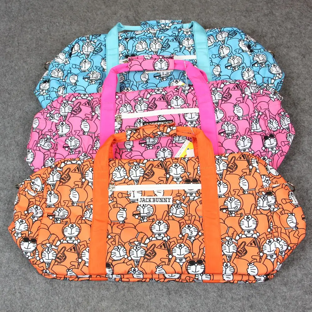 PG Fashion Golf Clothing Bag And Small Handbag Cartoon Canvas Composite Environmental Printing