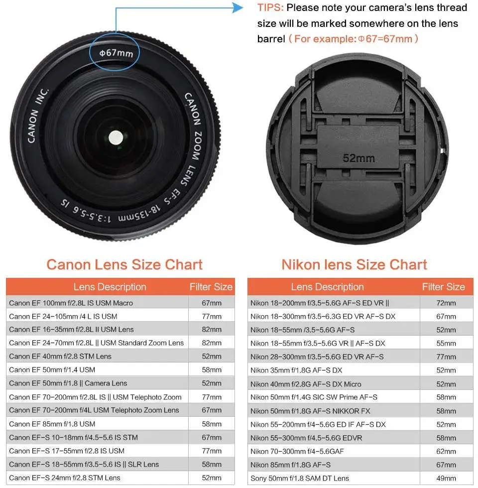 37 мм передняя крышка объектива Крышка защелкивающаяся для камеры Canon Nikon Pentax sony