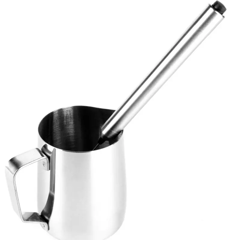 

Stainless Steel Milk Frother Electric Handheld Mixer Blender Milk Foamer Maker