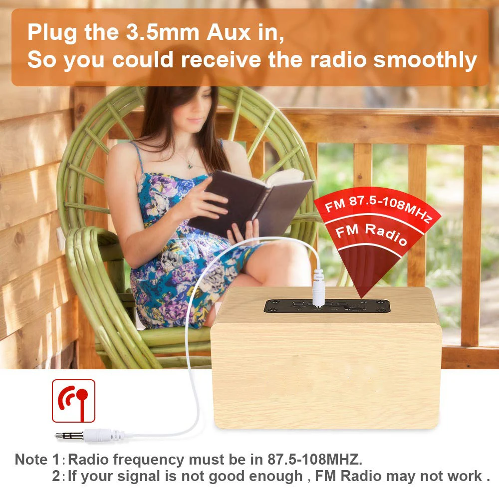 Портативная Bluetooth-Колонка HYASIA для ПК беспроводная стереоколонка с отличными