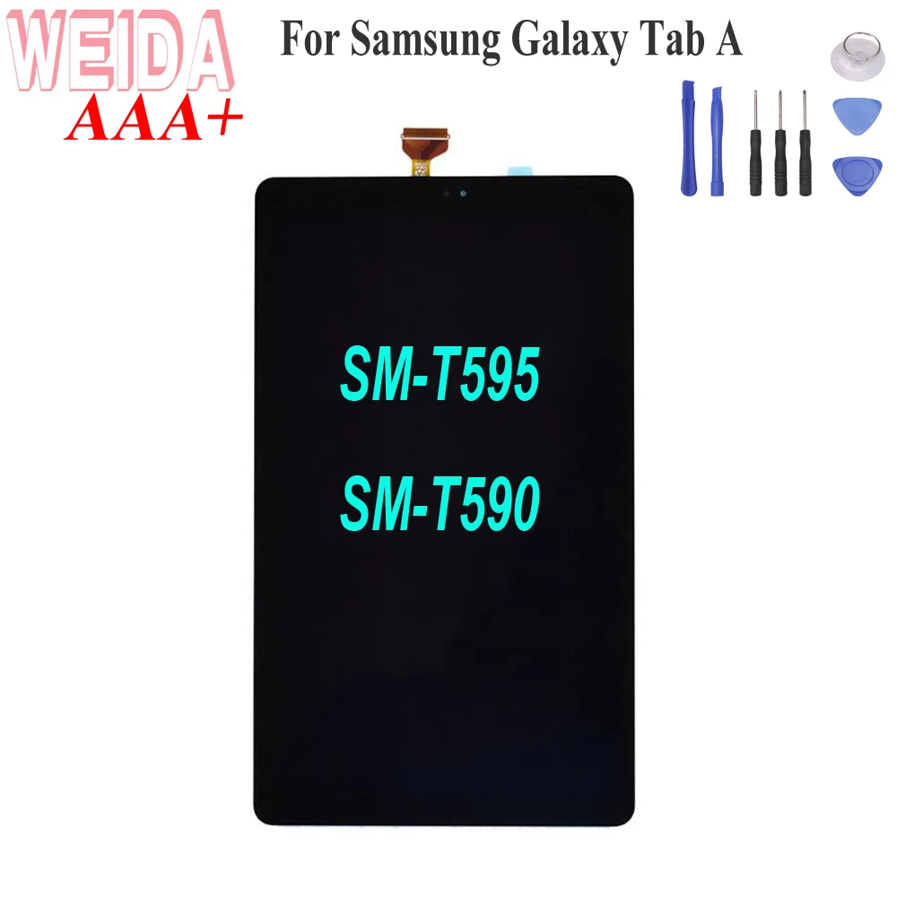 Сменный ЖК дисплей WEIDA 10 5 дюйма для Samsung Galaxy Tab A SM T590 T595 с сенсорным экраном в