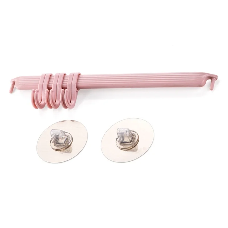 

Adjustable Hook Rack Double Suction Cup Towel Rack Hanging Hook Holder Lock Type Sucker Towel Rack Kitchen Bathroom Accessories