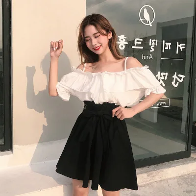 Женский костюм из двух предметов приталенное платье с открытыми плечами Куртка и