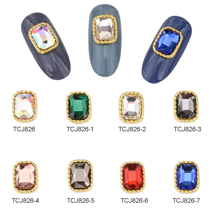 10 шт. декоративные кристаллы для ногтей | Красота и здоровье