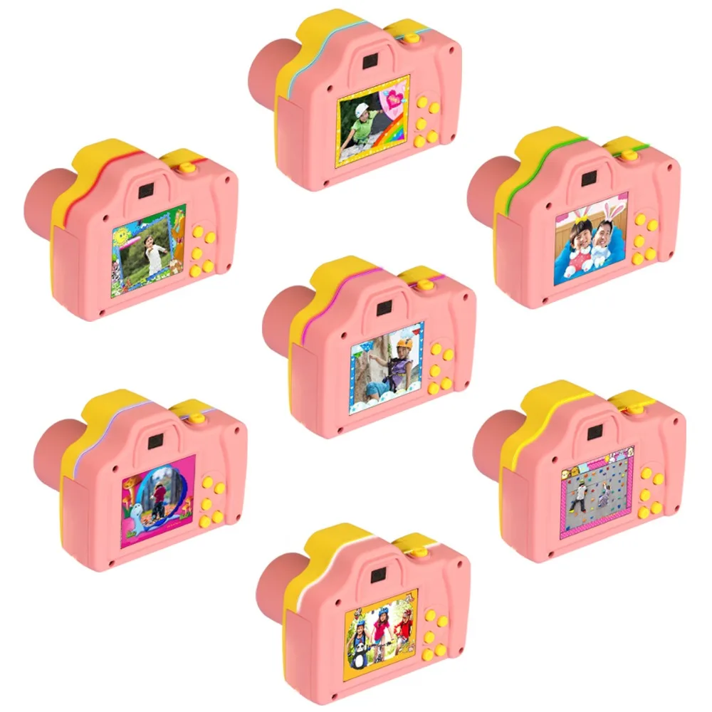 1.5 Inch 2MP 1080P Mini LSR Cam Digital Camera for Kids Baby Cute Cartoon Multifunction Children Birthday Best | Электроника