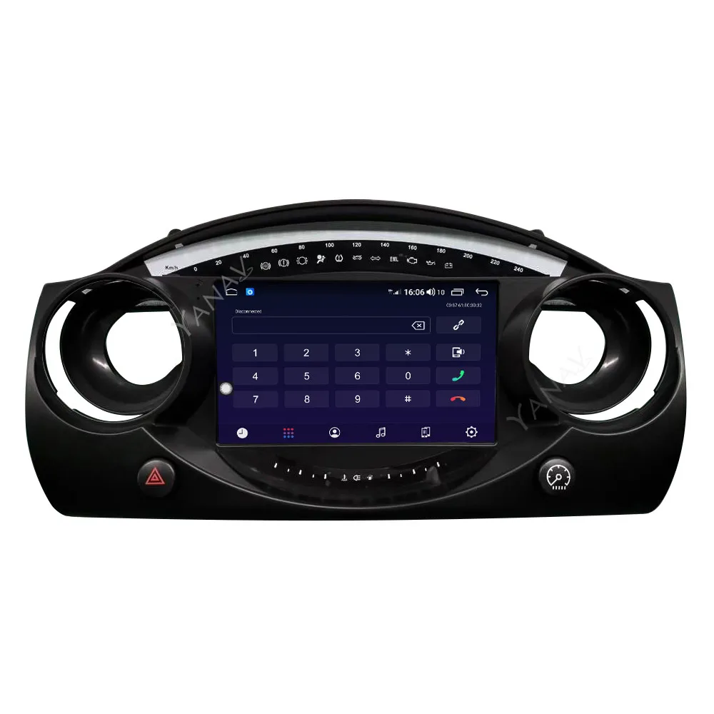 

Автомагнитола 2 Din на Android для BMW Mini Cooper R50 R52 R53 2000-2007, GPS-навигация, магнитофон, Автомобильное видео, Мультимедийный MP3-плеер