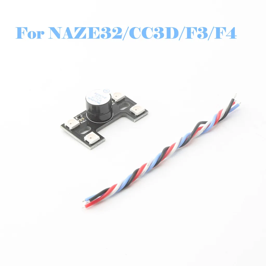 Лучшее предложение Lantian Ws2812b Led + 5 В активный зуммер для Naze32 Cc3d F3 F4 Контроллер