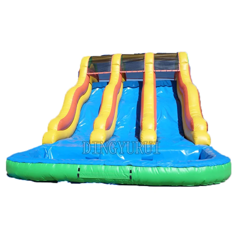 

Giant slide inflatable water slide pool,inflatable climbing with water slide for free blower