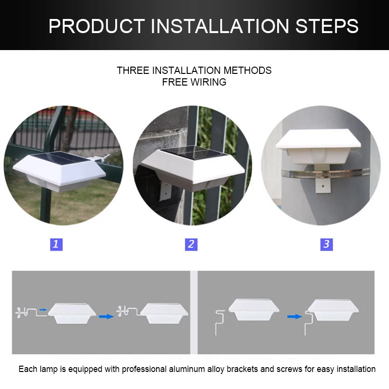 

Waterproof LED Solar Power Motion Sensor Wall Light Garden Yard Lamp Outdoor Corridor Wall Light