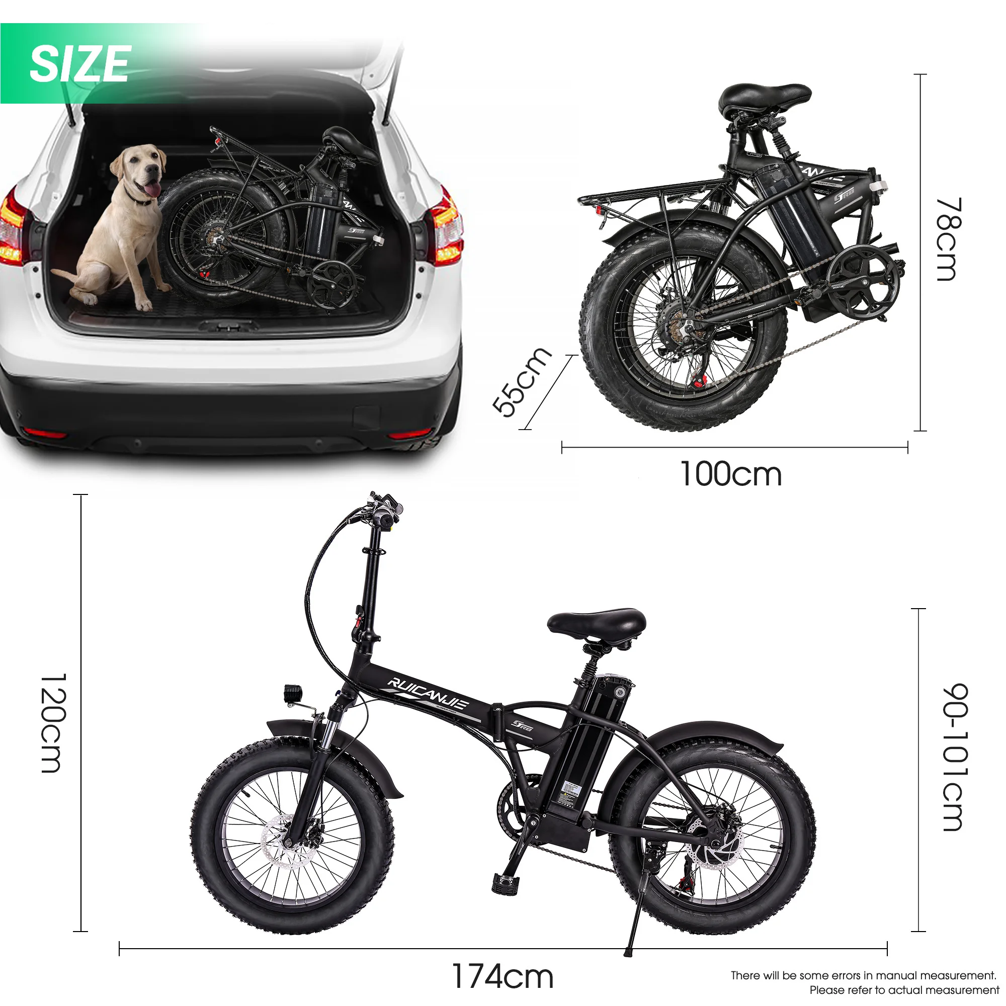 Electric bike 45km/h 800W 500W Fat tire Mountain 7Speed electric bicycle 20&quot Off road vtt ebike |