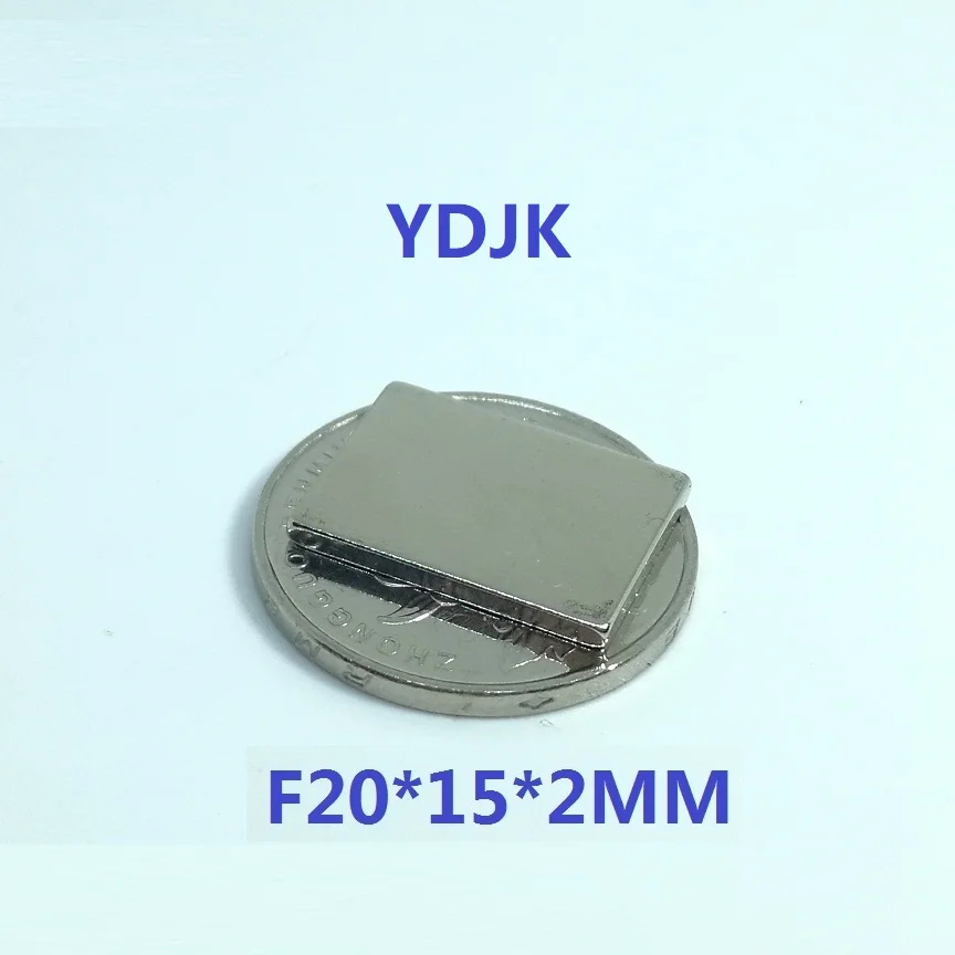 5 шт./лот N35 прямоугольный магнит 20*15*2 супер сильный неодимовый NdFeB 20x15x2 |