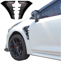 side vent fender for toyota levin corolla altis air flow sticker abs carbon fiber intake grille car accessories 2019 2020 2021
