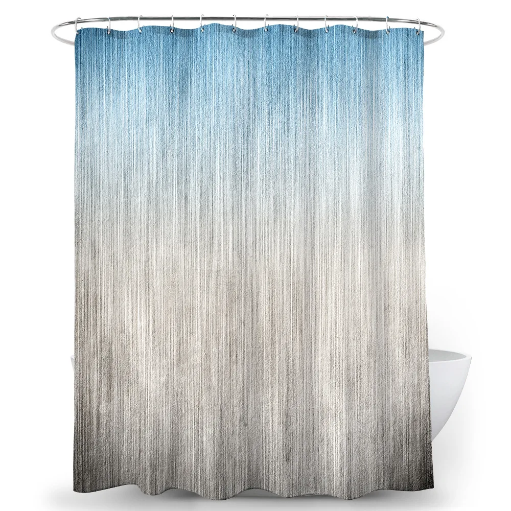 

High quality Modern Shower Curtain Hook Mildew Proof Curtains Bath Products Waterproof Mildew Mildew Curtain For Bathroom