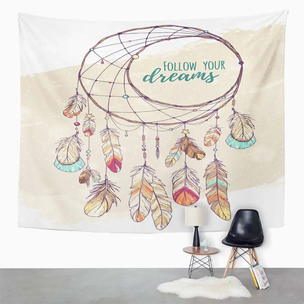 

Bird Tapestry Dream Catcher Boho Tapestry For Bedroom Room Decor Wall Hanging Wall Art Tapestry Picnic Mat Beach Towel Bed Cover