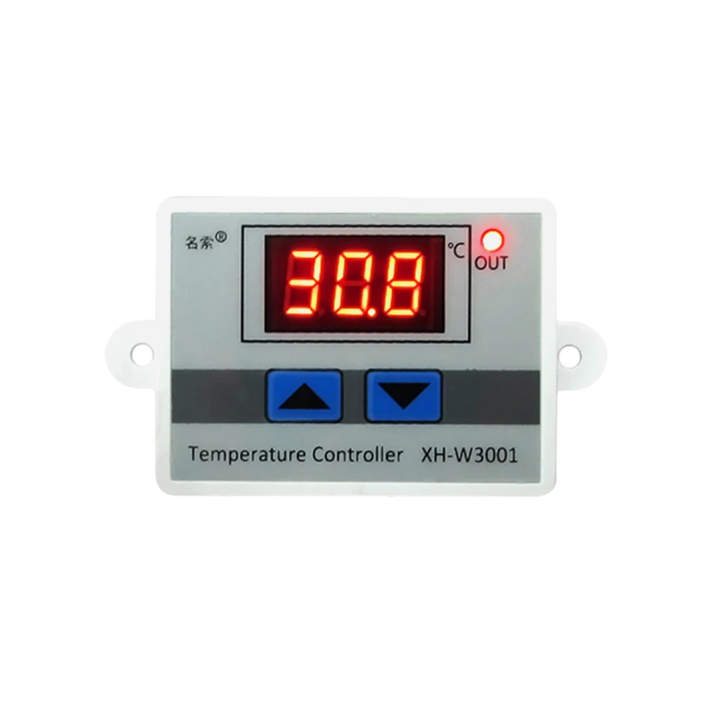 

12V 24V 110V 220V Professional W3001 Digital LED Temperature Controller 10A Thermostat Regulator W3001