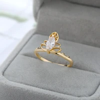crown ring zirconia rings for women stainless steel vintage ring gold color crystal ring 2022 trend jewelry anillos mujer