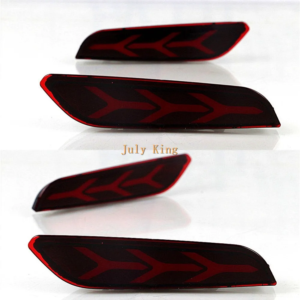 July King Car LED Brake Lights Case for Hyundai IX25 Creta 2017+ Light Guide light + Night DRL |