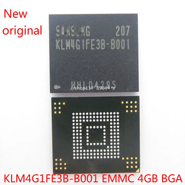 

5PCS~20PCS/LOT KLM4G1FE3B-B001 EMMC 4GB BGA New original