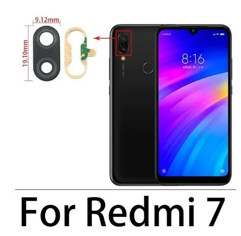 Стеклянный объектив для камеры Xiaomi Redmi 6A 6 7 7A 8 8A 9 9C 9T 10 оригинальный новый задней с