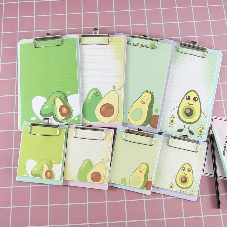 43% 8 шт авокадо мультфильм качающаяся фанера post-it Студенческая портативная книга