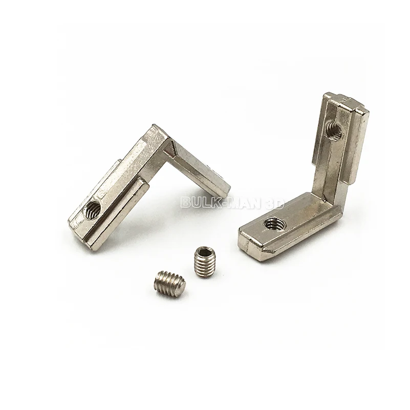 100 шт./лот оптовая продажа 90 градусов Внутри Скрытая угловой кронштейн для 2020 V