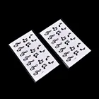 Горячая Распродажа, водонепроницаемая музыкальная нота, женская, Мужская наклейка, девушка, флеш-тату, переводка воды