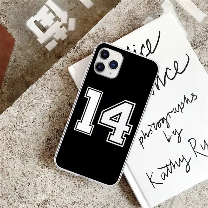 

Black Letter Number Transparent Mobile Phone Case Cover For Xiaomi Redmi K30s Ultra Note 9s 9 Pro Max Mi 10 Lite 11 10T Pro