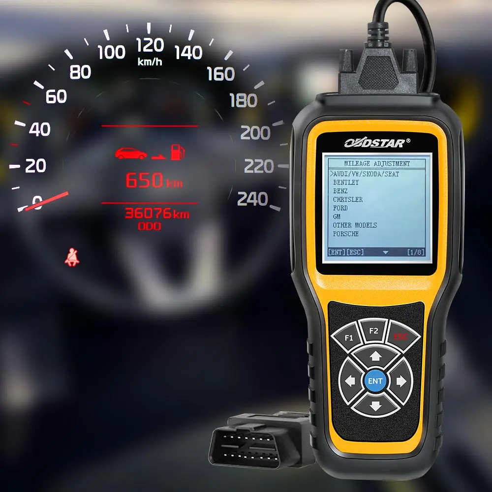 Инструмент для коррекции пробега OBDSTAR X300M OBDII инструмент (настроен через Obd)