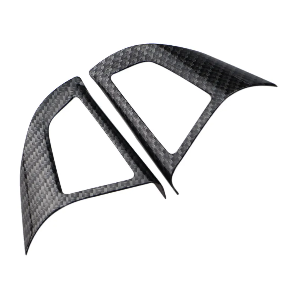 2 Hole Black Автомобильная хромированная защитная накладка на руль, наклейка, пригодная для Chevrolet Cruze седан хэтчбек 2009- Trax аксессуары - Название цвета: 2 Hole Black