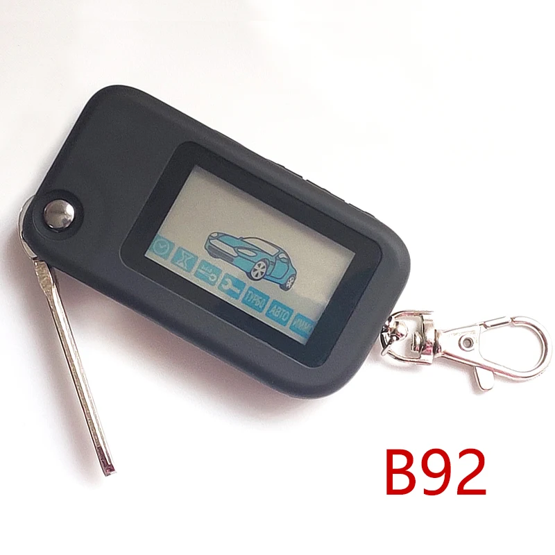 Двусторонний пульт дистанционного управления B92 с ЖК дисплеем брелок для ключей