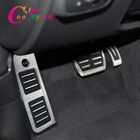 color my life stainless steel car pedals for audi a6 c8 type 4k ab 2019 2020 replacement parts gas pedal rest brake pedal cover