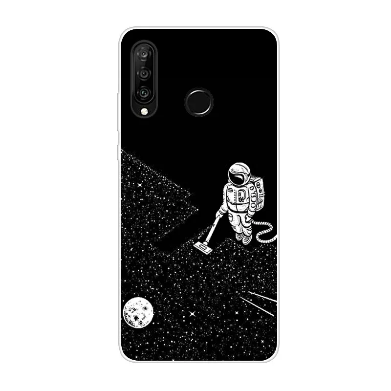 Для huawei P30 Lite чехол силиконовый мягкий ТПУ задняя крышка для Funda huawei P30 Lite чехол 6,15 ''P30Lite P 30 Lite крышка Мода - Цвет: 1012 3