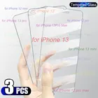Защитное закаленное стекло для iPhone 13, 12, 11 Pro Max, стекло для iPhone XR, X, XS, 7, 8, 6s Plus, Mini SE, защита экрана, не полное покрытие