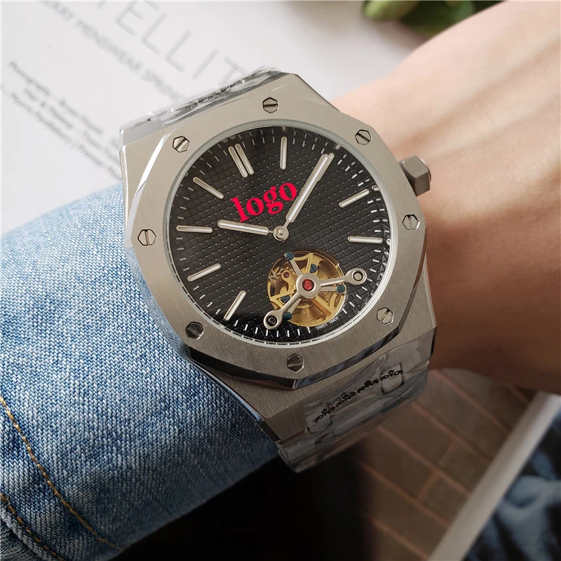 

Luxury Custom Logo Swiss High-end Brand TOURBILILON Automatic Mechanical Watch