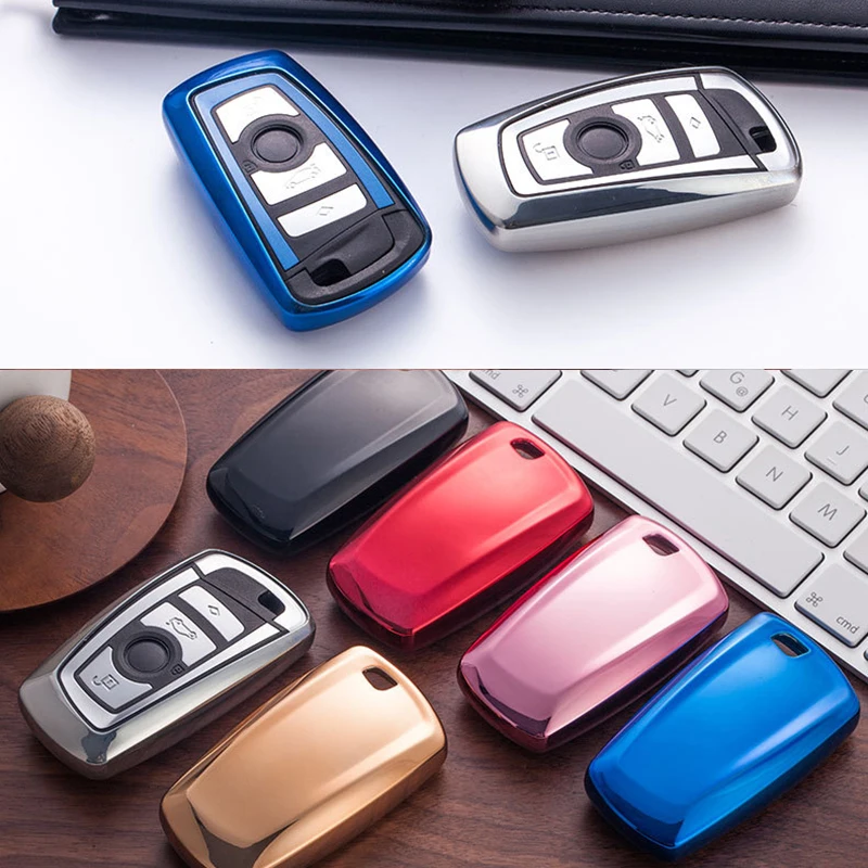 Чехол для автомобильного ключа из ТПУ чехол ключей Bmw 1 2 3 4 5 6 7 серии M5 M6 X3 X4 F20 F30 G20