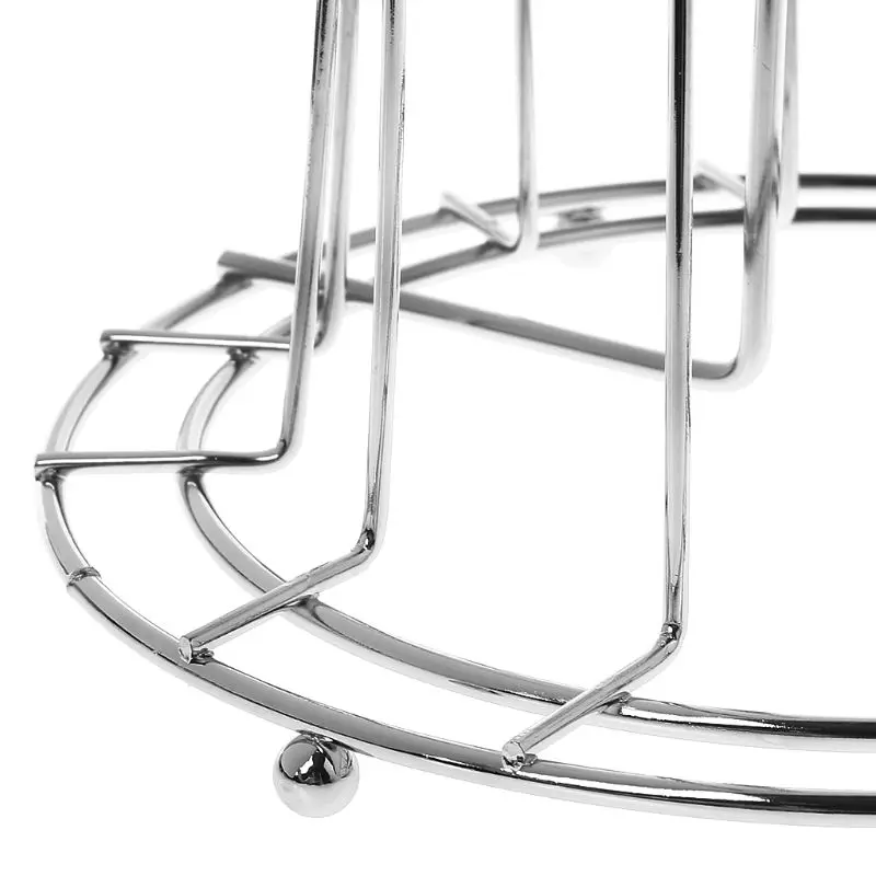 

2021 New Stylish Mug Tree Iron Holder Coffee Cups Drain Organizer 6 Racks Stand Bottle Dish Drying Kitchen Living Room Accessory