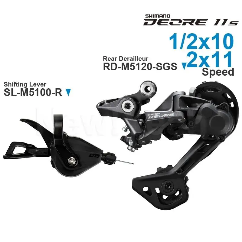 Переключатель передач SHIMANO DEORE M5100 задний переключатель детали для горного