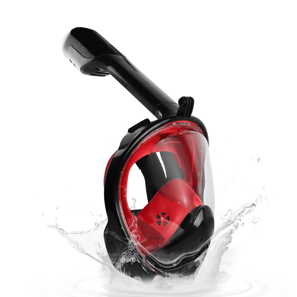 Маска для подводного плавания незапотевающая на все лицо дыхательные маски