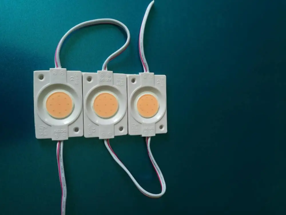 60 шт. 2 Вт DC12V IP65 UL перечисленные White 6500K теплый белый красный желтый зеленый