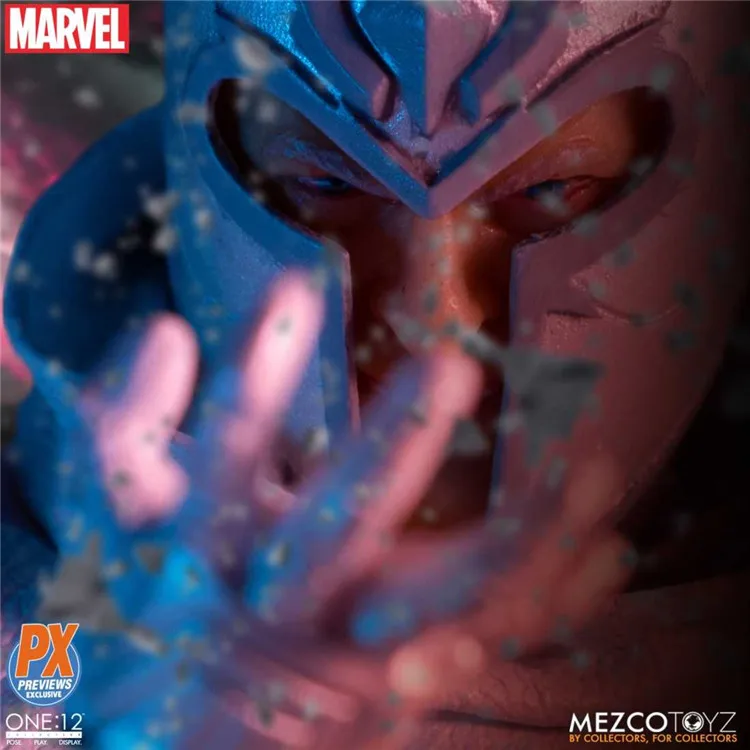Mezco19817 X Для мужчин Магнето белый PX ограниченное 7 дюймовый подвижные