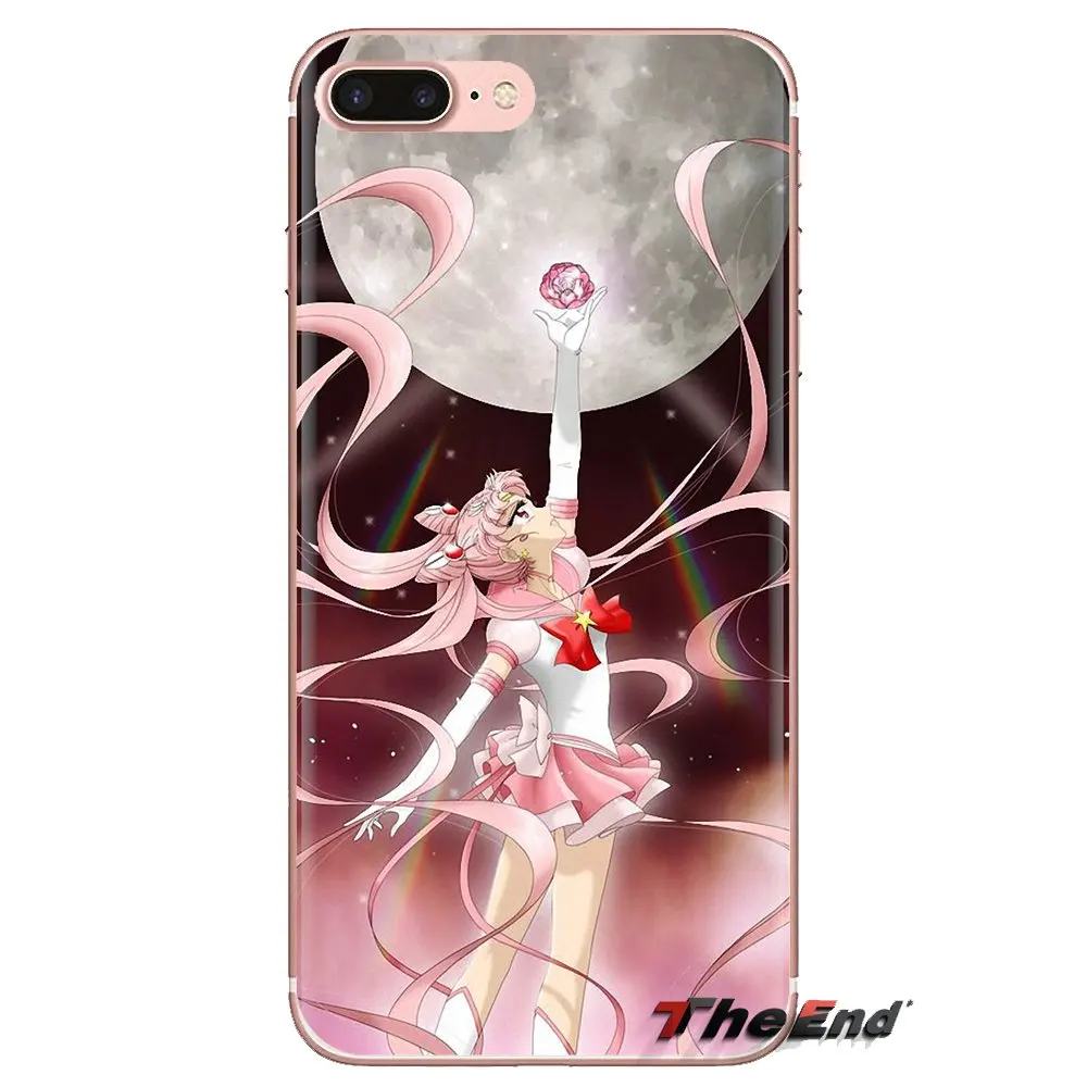 Sailor Chibi Moon Anime Japan For Huawei G7 G8 P7 P8 P9 Lite Honor 4C 5X 5C 6X Mate 7 8 9 Y3 Y5 Y6 II 2 Pro 2017 Ultra Thin Case |