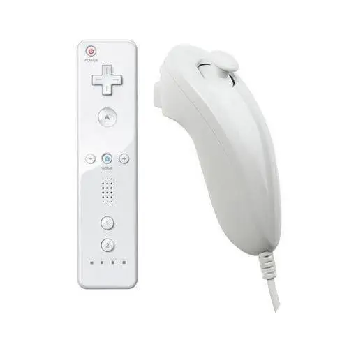 Пульт дистанционного управления Nunchuk для Nintendo wii 2 в 1 беспроводной пульт Bluetooth