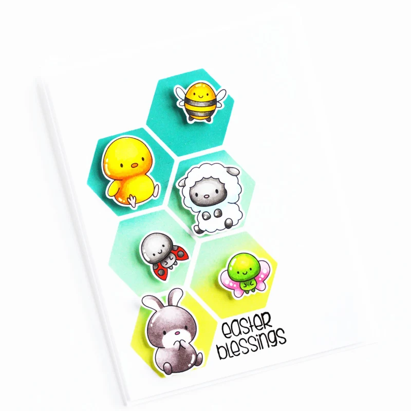 Кольцо вокруг весны штамп комплект и координации умирает венок баранина кролик