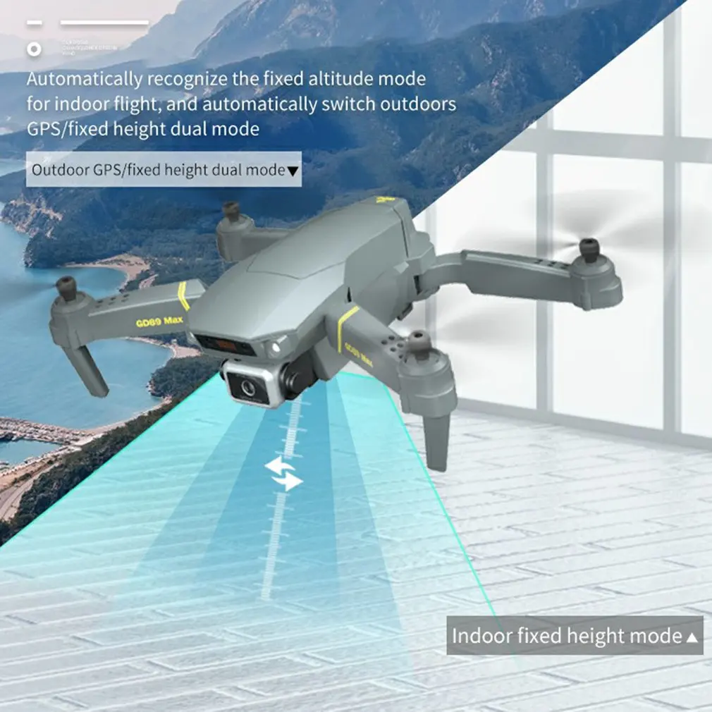 Глобальный Дрон GD89 Max 6K обход препятствий ESC GPS для аэрофотосъемки высокой